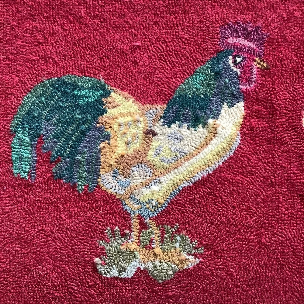 C & F Home red hooked